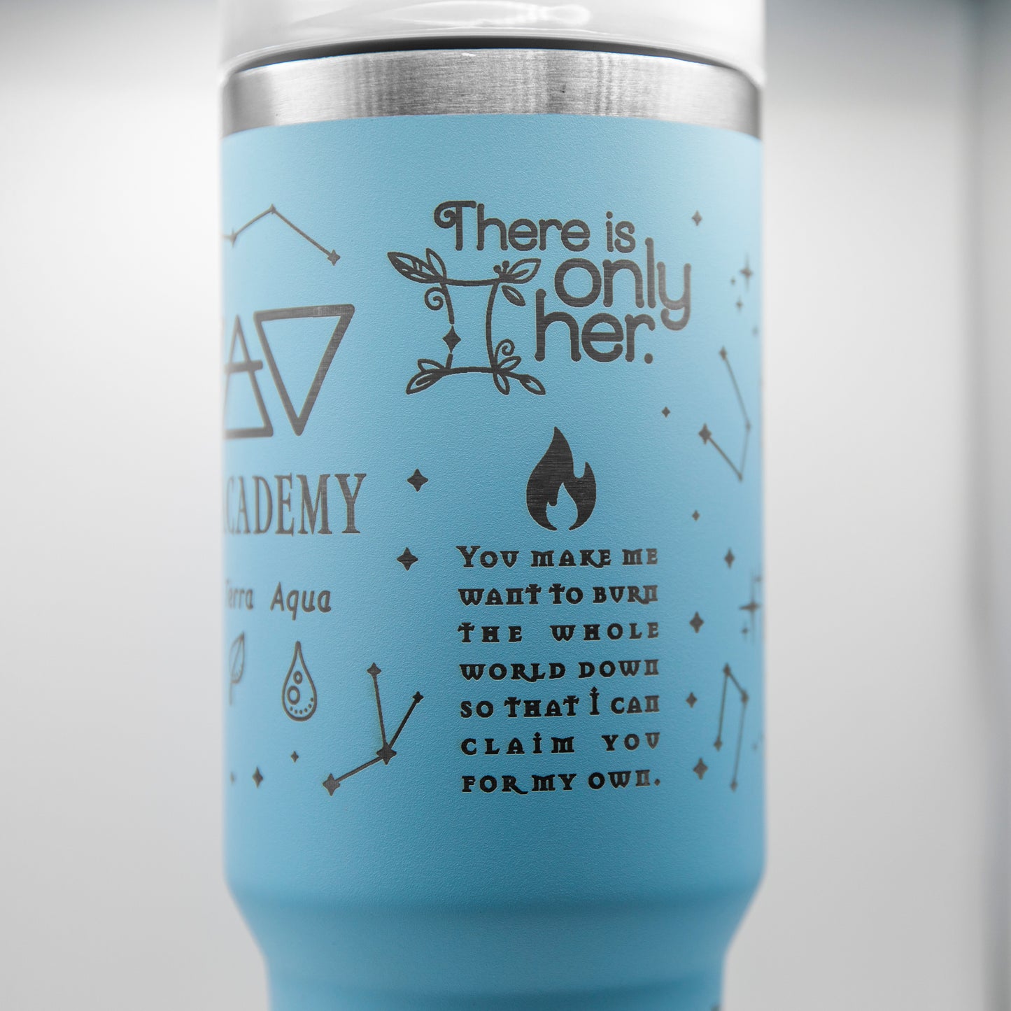 Zodiac Academy Inspired Tumbler Design