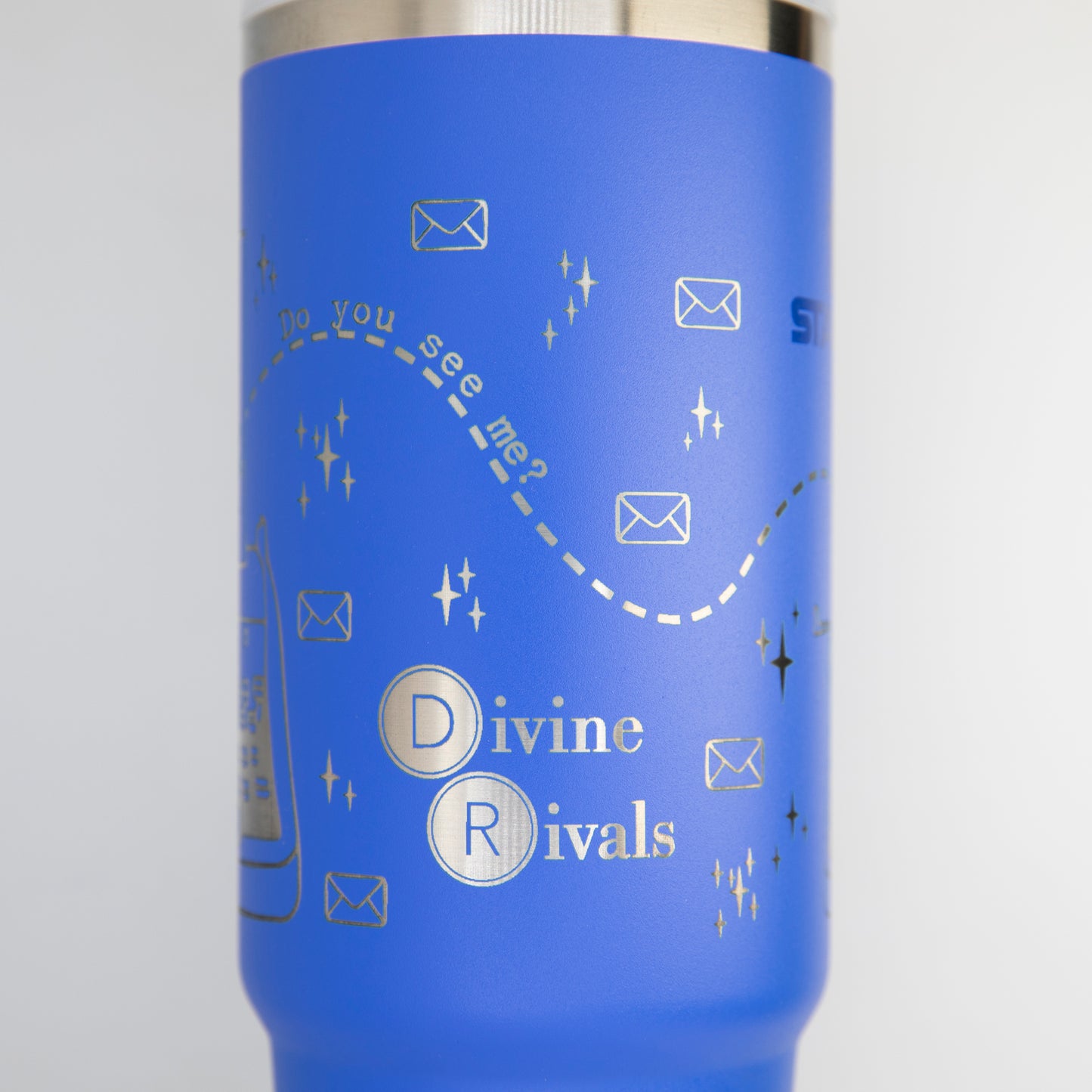 Divine Rivals l Rebecca Ross l Laser-Engraved Tumbler