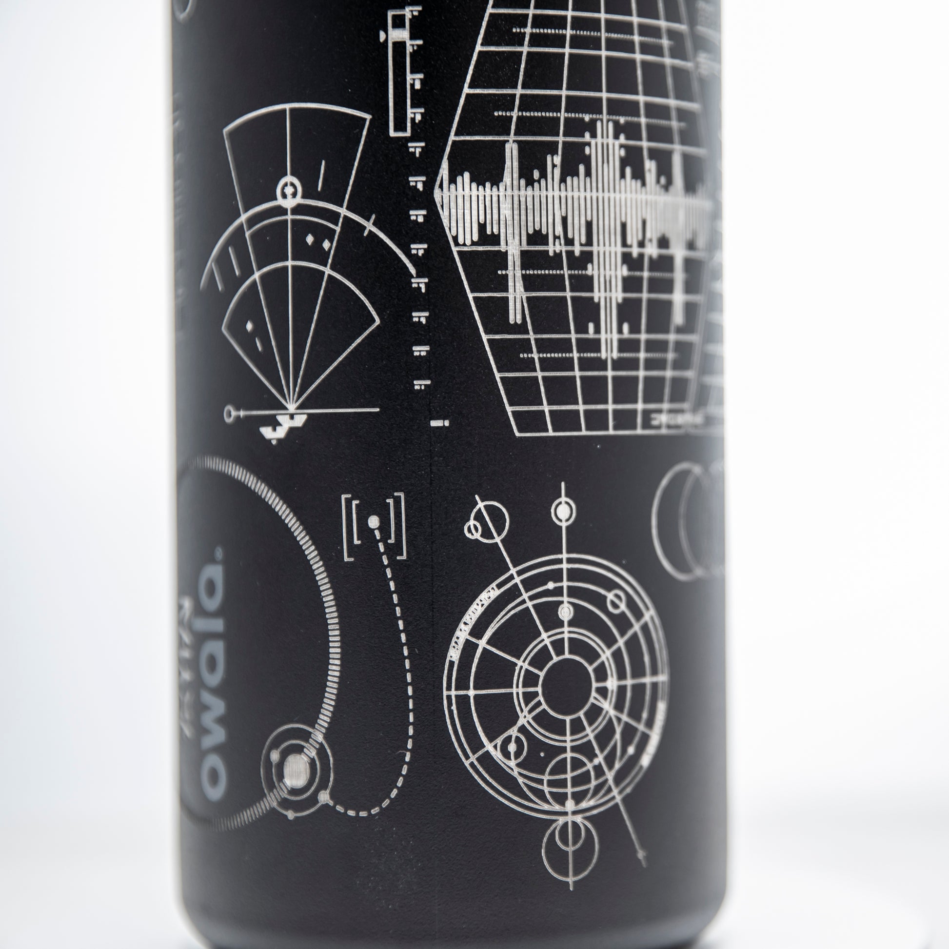 a can of beer with a drawing on it