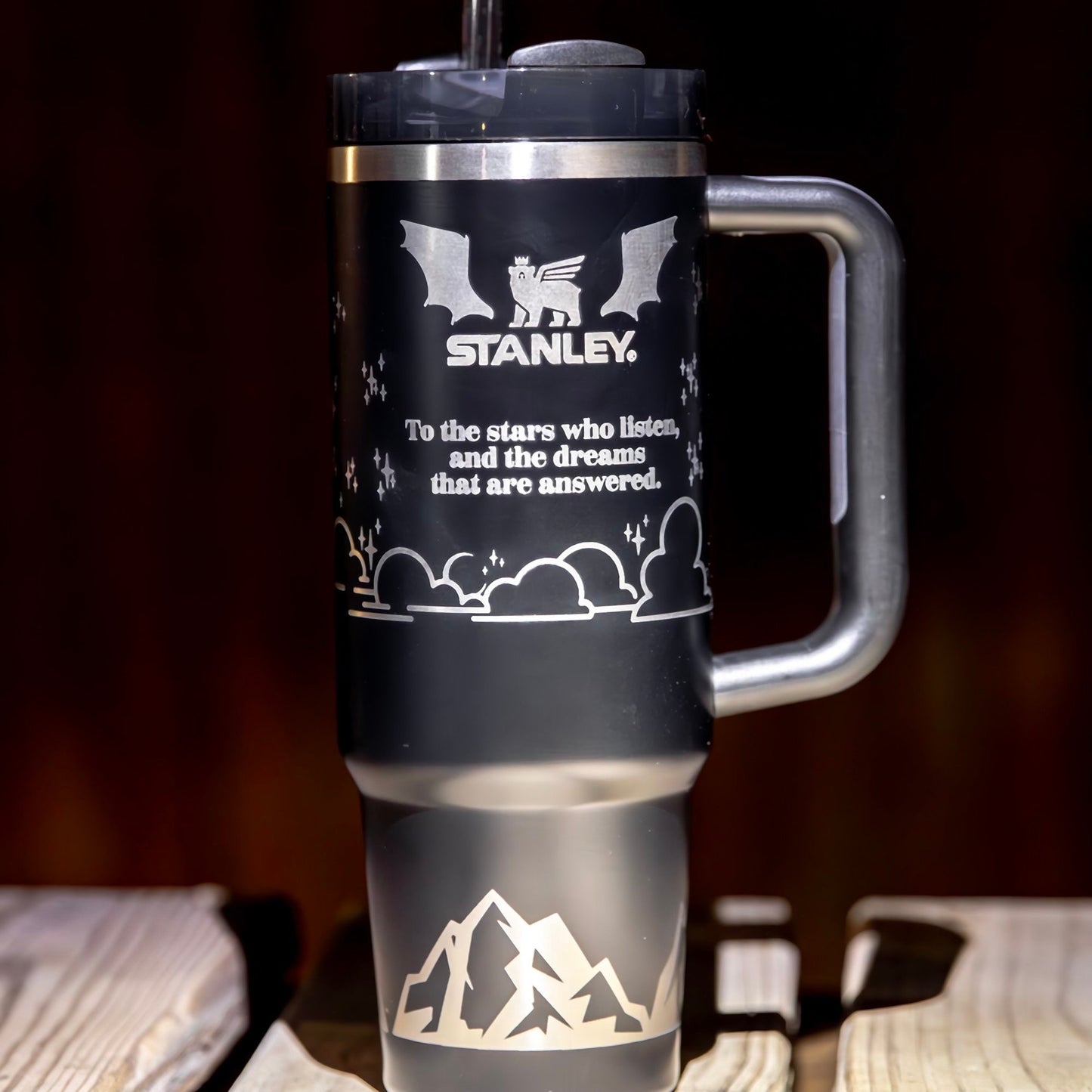 ACOTAR Laser-Engraved Stanley Tumbler