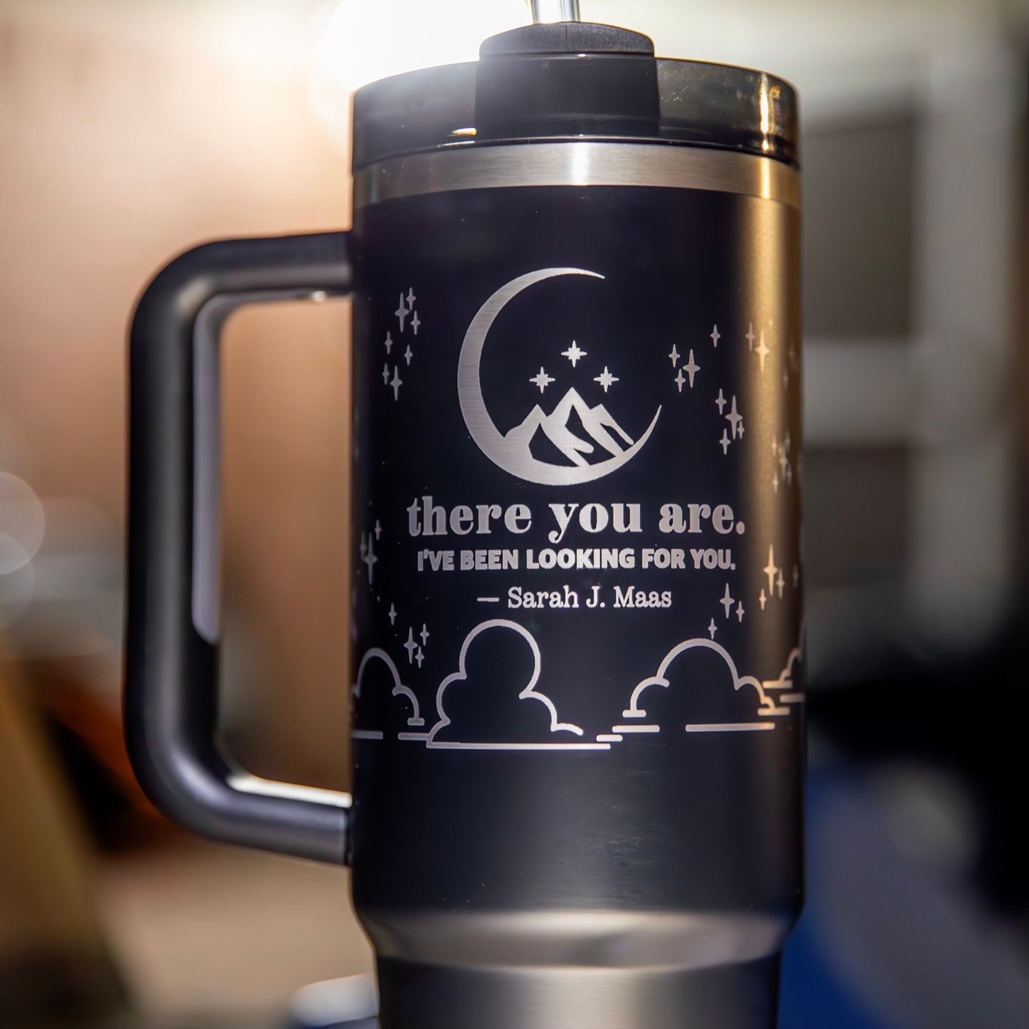 ACOTAR Laser-Engraved Stanley Tumbler