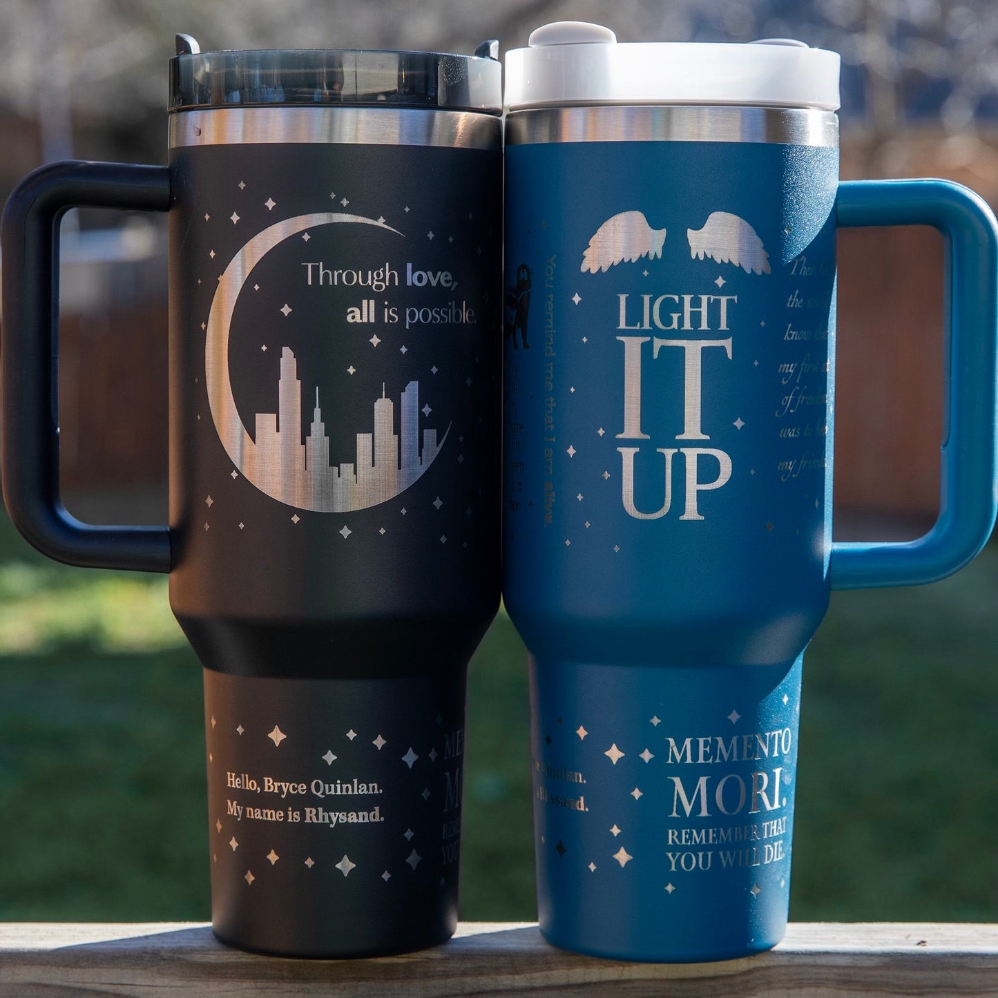 Crescent City Laser-Engraved Stanley Tumbler