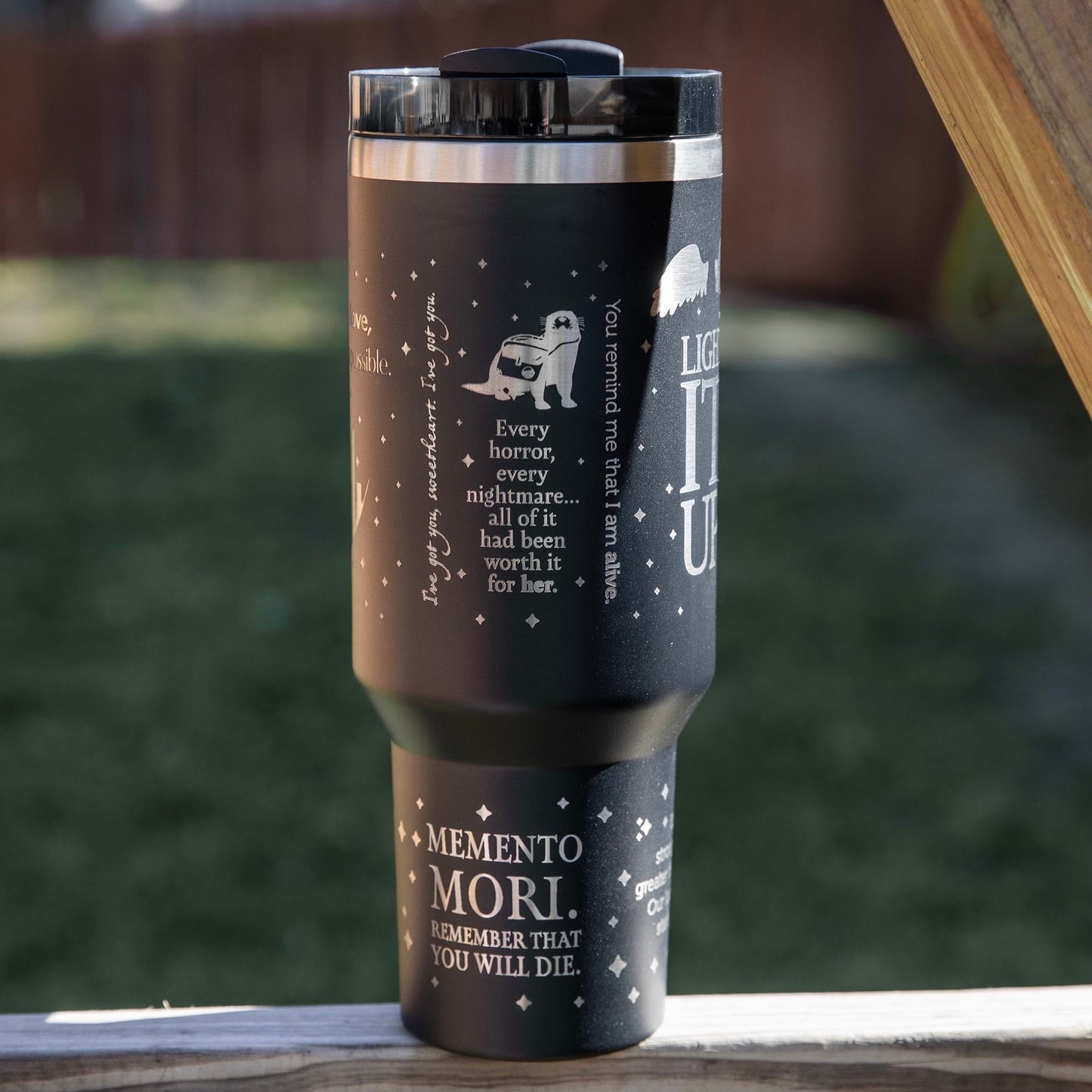 Crescent City Laser-Engraved Stanley Tumbler