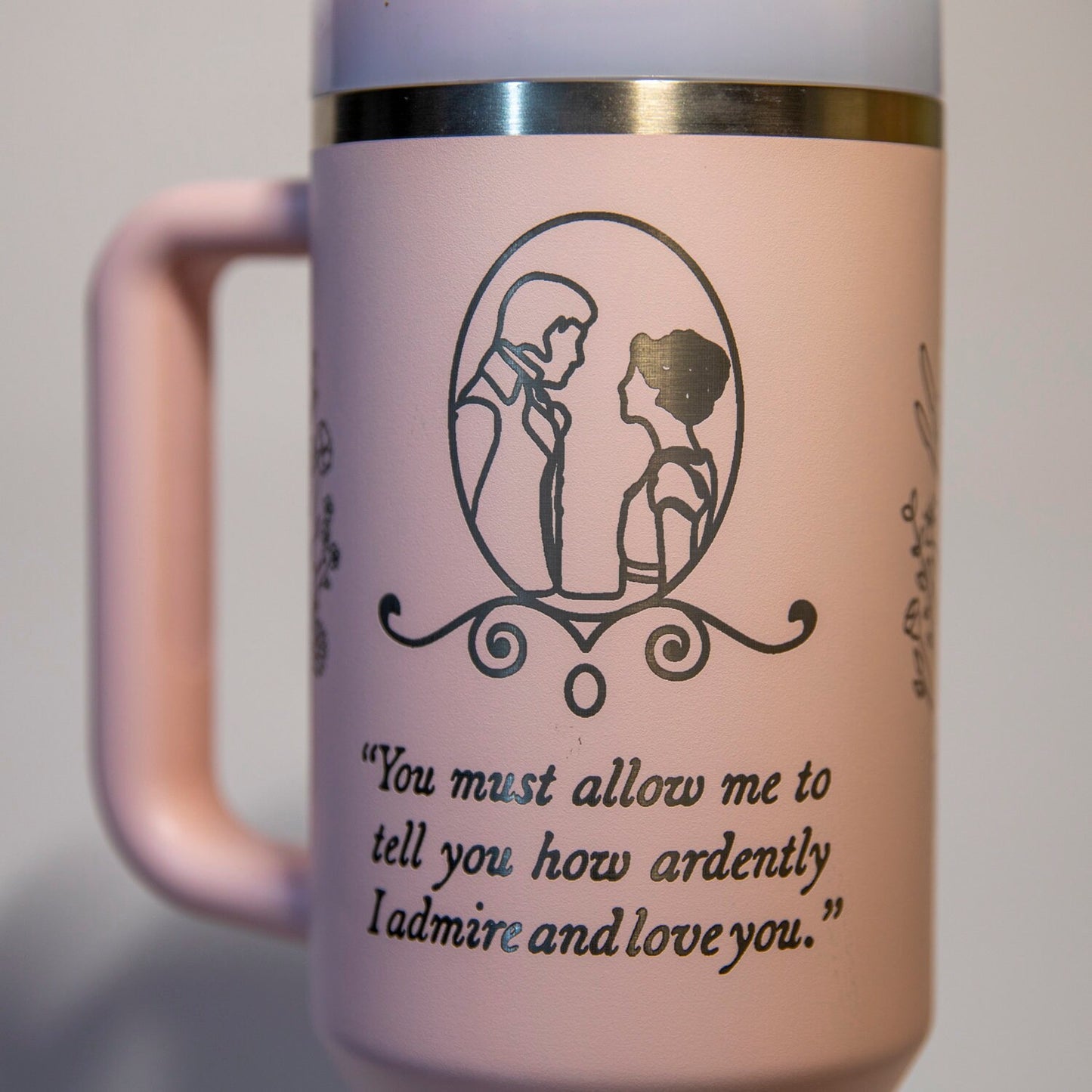 Pride & Prejudice Laser-Engraved Tumbler