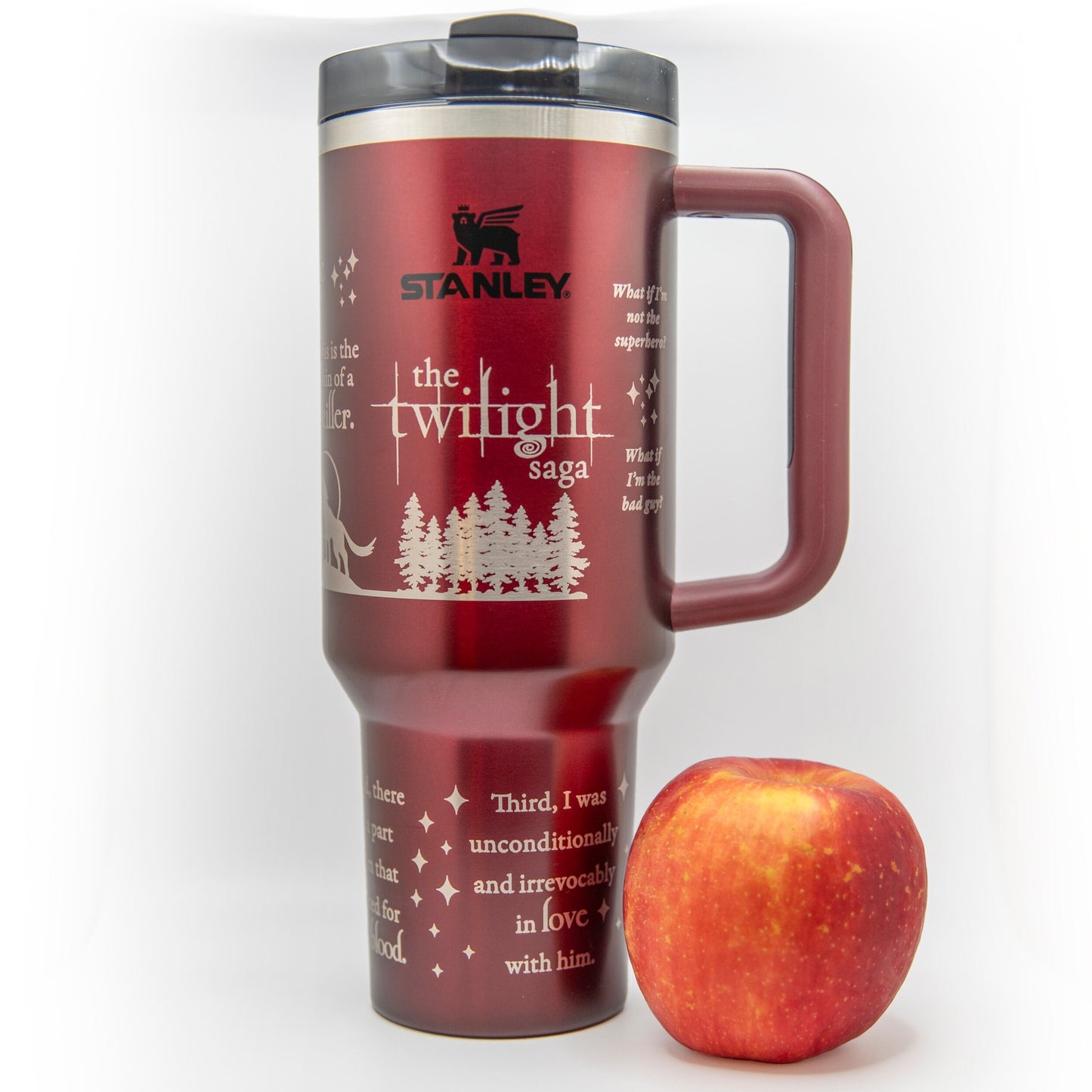 Twilight Book Stanley or Owala Tumbler