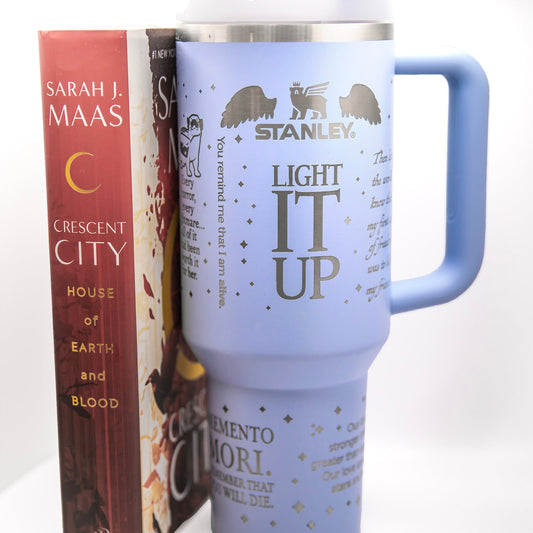 Crescent City Laser-Engraved Stanley Tumbler