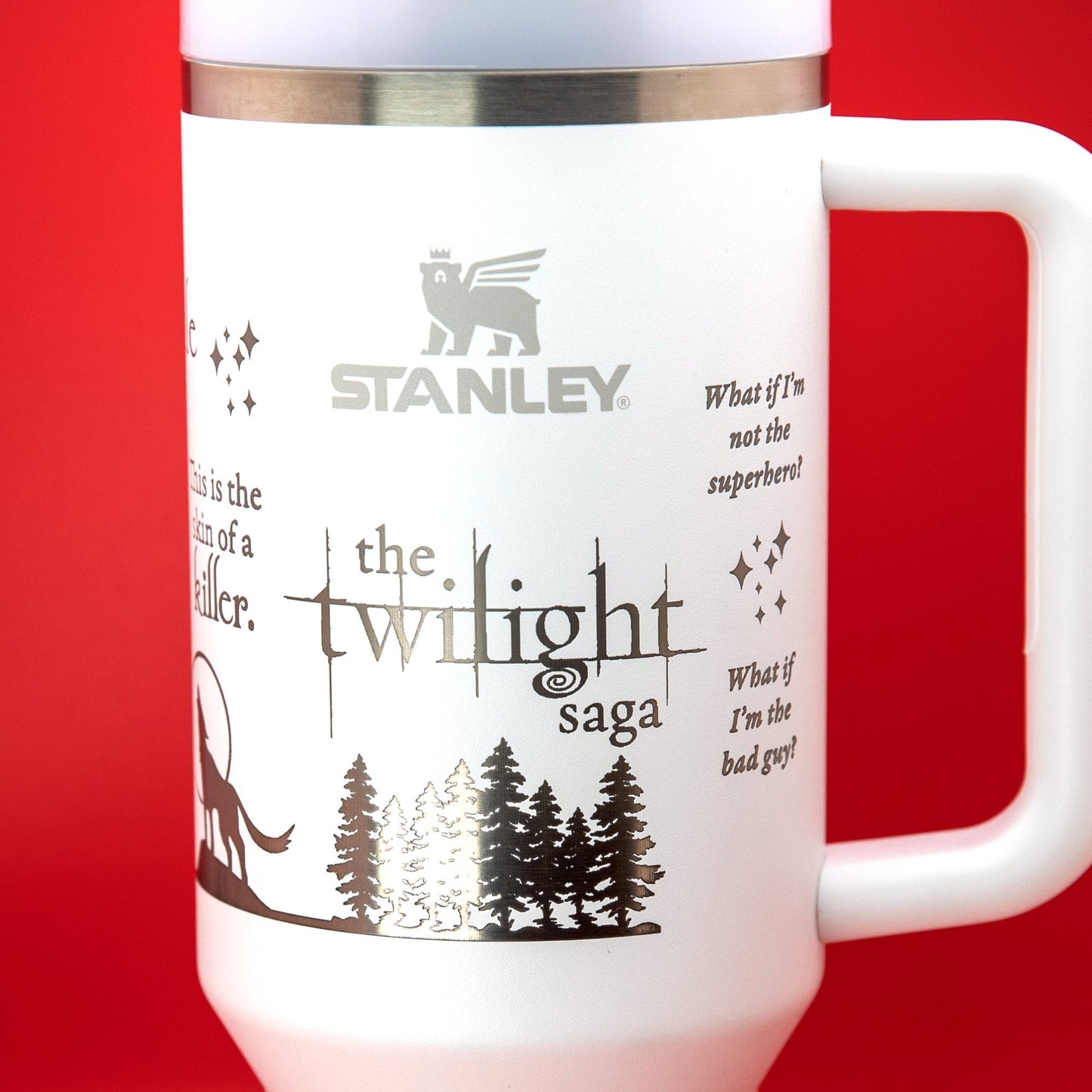 Twilight Book Stanley or Owala Tumbler