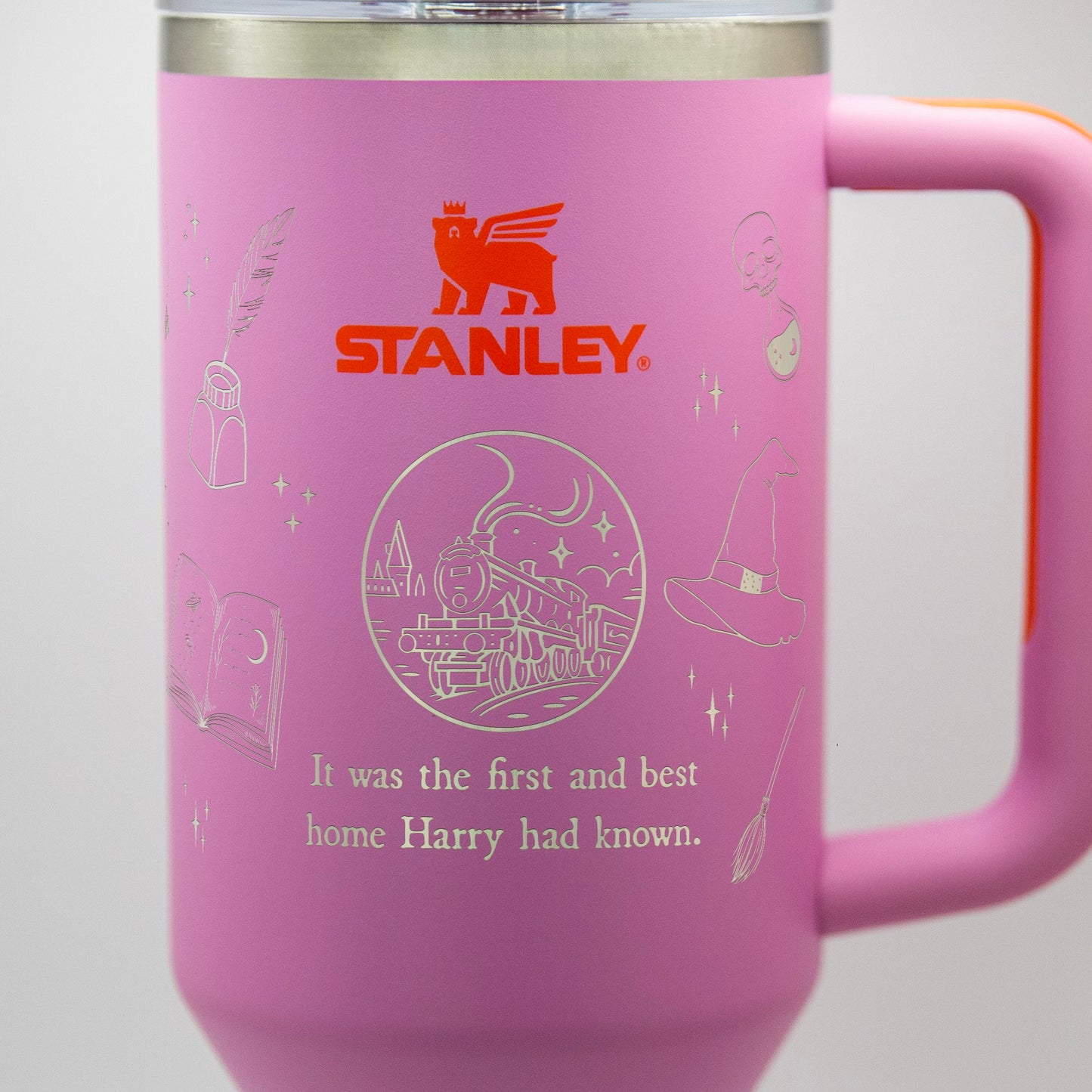 Wizarding Castle Laser-Engraved Tumbler