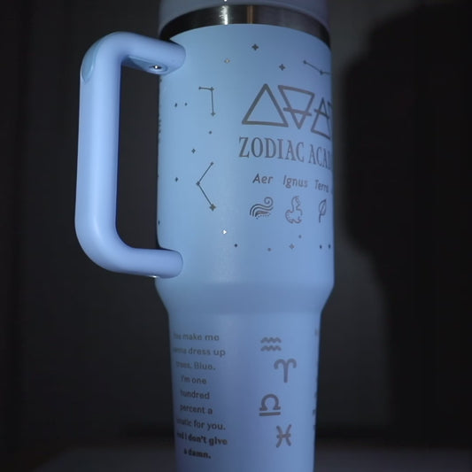 Zodiac Academy Inspired Tumbler Design